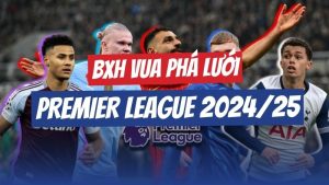 Bảng Xếp Hạng Vua Phá Lưới Ngoại Hạng Anh 2024/2025