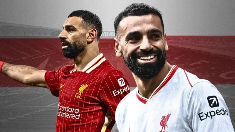 Salah ghi 188 bàn tại Premier League, lập kỷ lục 8 mùa liên tiếp ghi trên 20 bàn.