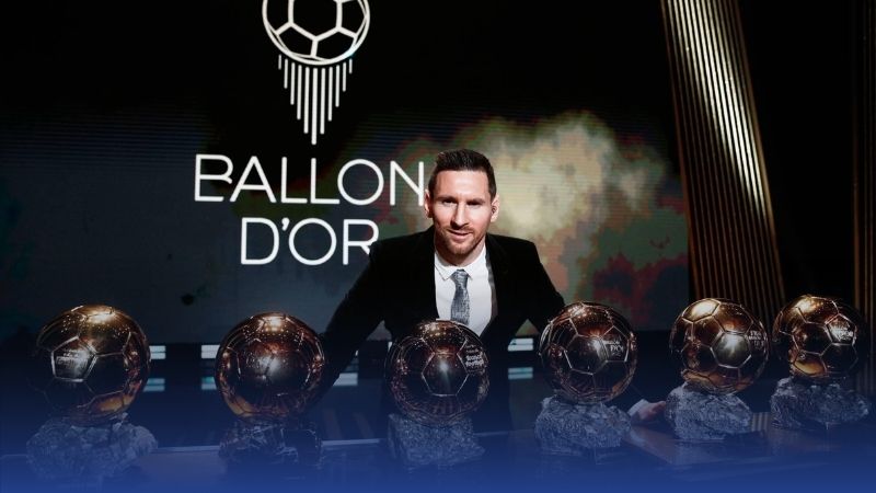 Lionel Messi giữ kỷ lục 8 Quả bóng vàng, khẳng định vị thế cầu thủ vĩ đại nhất lịch sử.